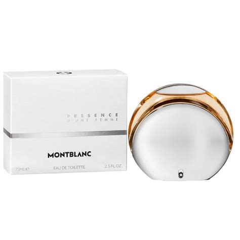 mont blanc presence d'une femme fragrantica